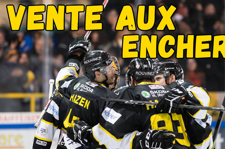 Vente aux enchères - Maillots 2018-2019
