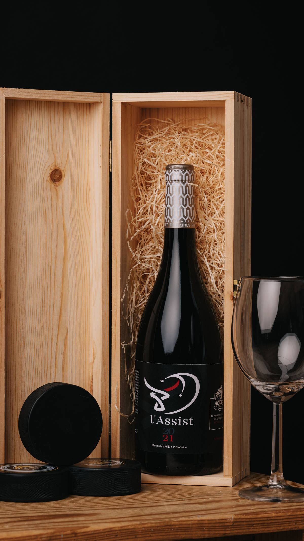 Commande du vin l'Assist