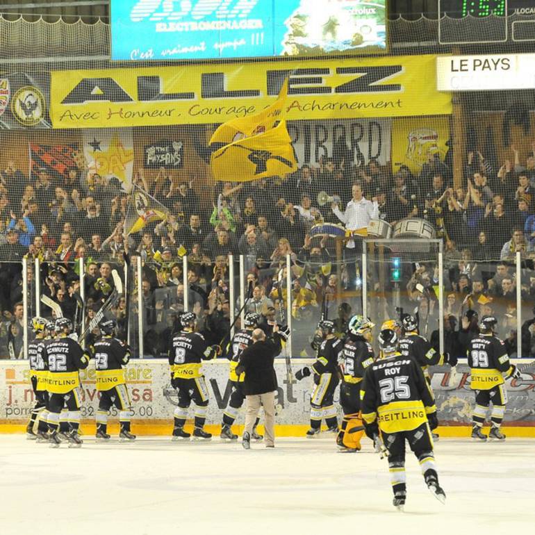 HC Ajoie - HCC   0-1 acte 4 Play Off 2016  