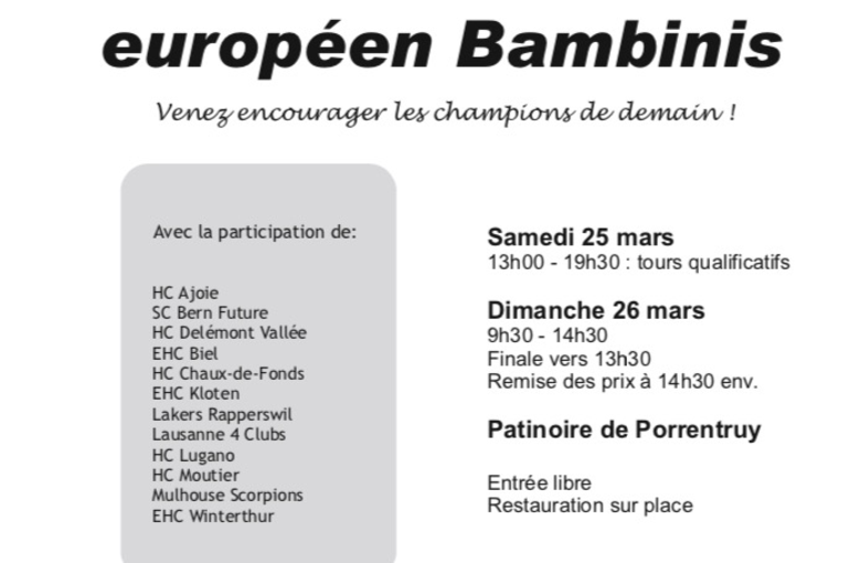 Tournoi international Bambinis