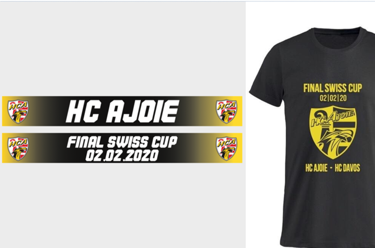 Le T-shirt et l’écharpe de la Finale en vente en ligne