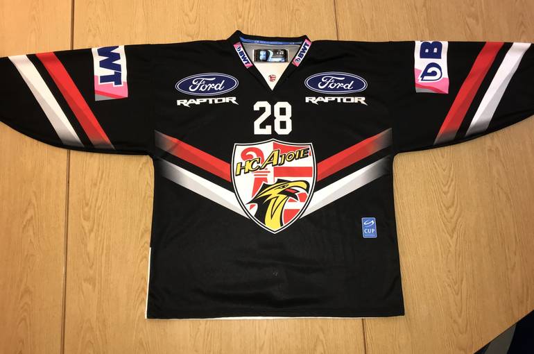 Vente aux enchères - Maillots coupe suisse