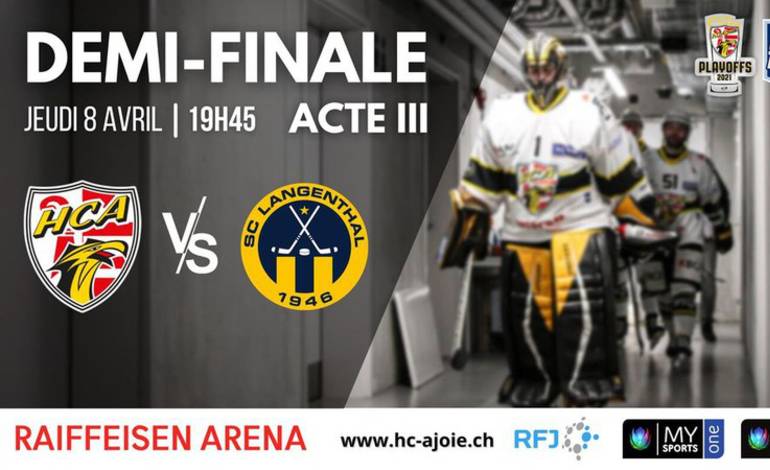 HC Ajoie - SC Langenthal 4-0 08.04.2021 ACTE III