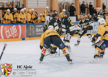 HCA, SCLangenthal, défaite, hc ajoie, playoff