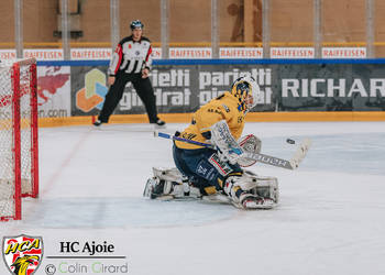 HCA, SCLangenthal, défaite, hc ajoie, playoff