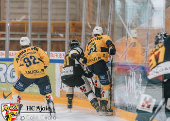 HCA, SCLangenthal, défaite, hc ajoie, playoff