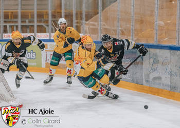 HCA, SCLangenthal, défaite, hc ajoie, playoff