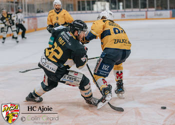 HCA, SCLangenthal, défaite, hc ajoie, playoff