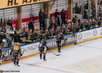 C.G Photographie, Club National League, Colin Girard, EHC Biel-Bienne, HC Ajoie, HCA, HCAjoie, Hockey Club Ajoie, NL, National League, Porrentruy, RAIFFEISEN ARENA, Saison 2023-24, hockey, patinoire