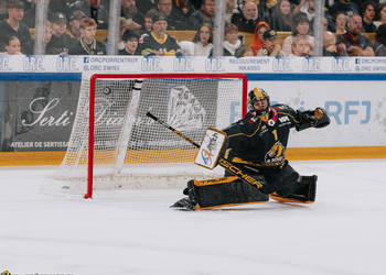 1 Wolf Tim, C.G Photographie, Club National League, Colin Girard, Gardien, HC Ajoie, HC Fribourg Gottéron, HCA, HCAjoie, HCFG, Hockey Club Ajoie, Joueurs NL, NL, National League, Porrentruy, RAIFFEISEN ARENA, Saison 2023-24, hockey, patinoire