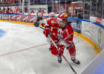 Victor Rask (SCRJ) im Meisterschaftsspiel der National League zwischen den SC Rapperswil-Jona Lakers und dem HC Ajoie am Samstag, 30.September 2023, in der St. Galler Kantonalbank Arena Rapperswil-Jona. (Fritz Leuzinger)