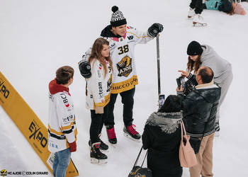 C.G Photographie, Club National League, Colin Girard, Event, HC Ajoie, HCA, HCAjoie, Hockey Club Ajoie, NL, National League, Porrentruy, RAIFFEISEN ARENA, Saison 2023-24, Swiss Ice Hockey Day, hockey, patinoire