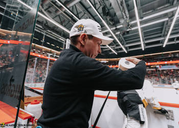 C.G Photographie, Colin Girard, Extérieur, Gellé Boris Chef Mat., HCA, HCAjoie, Hockey Club Ajoie, Lausanne, Lausanne HC, Saison 2023-24, Staff, Vaudoise Arena