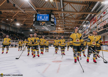 50e, C.G Photographie, Colin Girard, Fin de match, Groupe, HCA, HCAjoie, Hockey Club Ajoie, Match spécial, RAIFFEISEN ARENA, Saison 2023-24