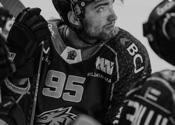 95 Bozon Kevin, C.G Photographie, Colin Girard, HC Fribourg Gottéron, HCA, HCAjoie, HCFG, Hockey Club Ajoie, Joueurs NL, NL, National League, Porrentruy, RAIFFEISEN ARENA, Saison 2023-24, hockey