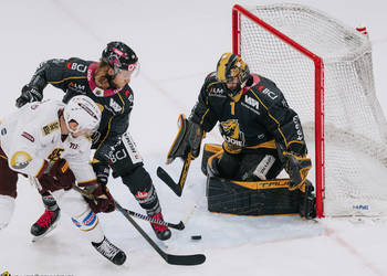 1 Wolf Tim, 58_Jesse Zgraggen, C.G Photographie, Colin Girard, GSHC, Gardien, Genève Servette Hockey Club, HCA, HCAjoie, Hockey Club Ajoie, Joueurs NL, NL, National League, Porrentruy, RAIFFEISEN ARENA, Saison 2023-24, hockey