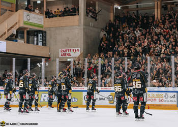 C.G Photographie, Colin Girard, Fin de match, GSHC, Genève Servette Hockey Club, HCA, HCAjoie, Hockey Club Ajoie, NL, National League, Porrentruy, Public, RAIFFEISEN ARENA, Saison 2023-24, cop, hockey, kop, supporters