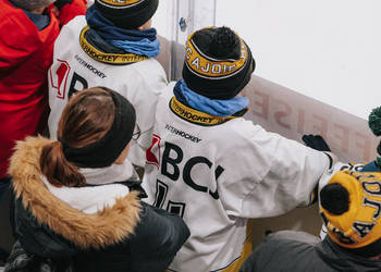 C.G Photographie, Colin Girard, HCA, HCAjoie, Hockey Club Ajoie, NL, National League, Porrentruy, Public, RAIFFEISEN ARENA, Saison 2023-24, enfant, hockey, supporters