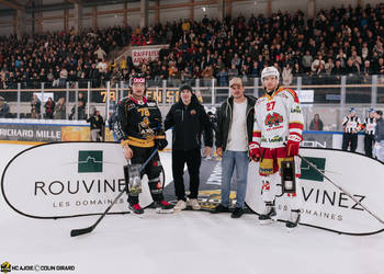 78 Sopa Kyen, C.G Photographie, Colin Girard, Fin de match, HCA, HCAjoie, Hockey Club Ajoie, Match de charité, NL, National League, Porrentruy, RAIFFEISEN ARENA, Saison 2023-24, hockey, meilleurs joueurs