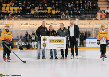 Academy, Académie, C.G Photographie, Chèque, Colin Girard, HCA, HCAjoie, Hockey Club Ajoie, Les Partisants, NL, National League, Porrentruy, RAIFFEISEN ARENA, Saison 2023-24, avant match, hockey