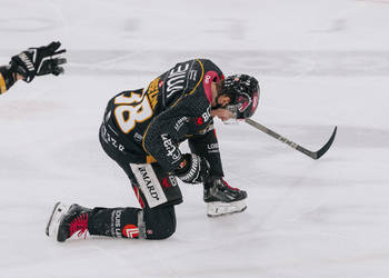 38 Asselin Guillaume, But, C.G Photographie, Colin Girard, HCA, HCAjoie, Hockey Club Ajoie, Joueurs NL, NL, National League, Porrentruy, RAIFFEISEN ARENA, Saison 2023-24, célébration, hockey