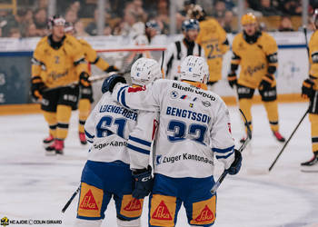 C.G Photographie, Colin Girard, HCA, HCA Vs EVZ, HCAjoie, Hockey Club Ajoie, Maillot Jaune, NL, National League, Porrentruy, RAIFFEISEN ARENA, Saison 2024-25, hockey
