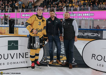 3 Honka Anttoni, C.G Photographie, Club National League, Colin Girard, HCA, HCAjoie, Hockey Club Ajoie, Maillot Jaune, NL, National League, Porrentruy, RAIFFEISEN ARENA, Saison 2024-25, hockey, meilleurs joueurs