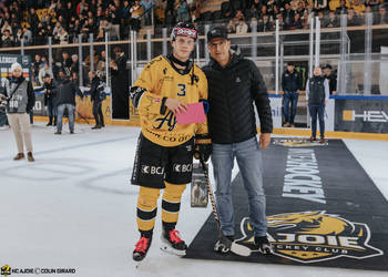 3 Honka Anttoni, Beutcher du match, C.G Photographie, Club National League, Colin Girard, HCA, HCAjoie, Hockey Club Ajoie, Maillot Jaune, NL, National League, Porrentruy, RAIFFEISEN ARENA, Saison 2024-25, hockey