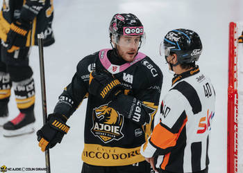 26 Fey Kevin, C.G Photographie, Club National League, Colin Girard, HCA, HCA Vs HCL, HCAjoie, Hockey Club Ajoie, Joueurs 1ERE, NL, National League, Porrentruy, RAIFFEISEN ARENA, Saison 2024-25, hockey, maillot noir
