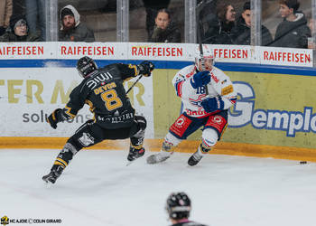 8 Devos Philip-Michaël, C.G Photographie, Club National League, Colin Girard, HCA, HCA Vs EHCK, HCAjoie, Hockey Club Ajoie, Joueurs 1ERE, NL, National League, Porrentruy, RAIFFEISEN ARENA, Saison 2024-25, hockey