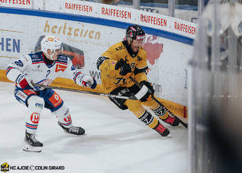 8 Devos Philip-Michaël, C.G Photographie, Club National League, Colin Girard, HC Ajoie, HCA, Joueurs 1ERE, NL, National League, RAIFFEISEN ARENA, Saison 2024-25, Saison24-25, hockey