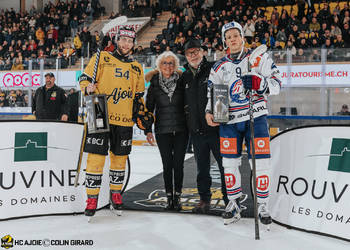 54 Garessus Lilian, C.G Photographie, Club National League, Colin Girard, Fin de match, HC Ajoie, HCA, Joueurs 1ERE, NL, National League, RAIFFEISEN ARENA, Saison 2024-25, Saison24-25, hockey, meilleurs joueurs