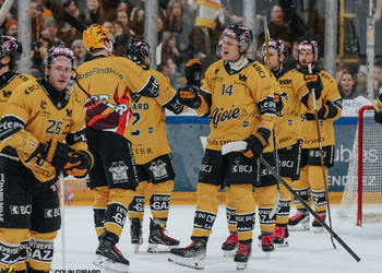 14 Emils Veckaktins, 74 Nättinen Julius, C.G Photographie, Club National League, Colin Girard, Fin de match, HC Ajoie, HCA, HCA Vs EVZ, Joueurs 1ERE, NL, National League, Postfinance Topscorer, RAIFFEISEN ARENA, Saison 2024-25, Saison24-25, hockey, sponsor