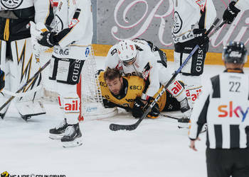 27 Schmutz Reto, C.G Photographie, Club National League, Colin Girard, HC Ajoie, HCA, HCA Vs HCL, Joueurs 1ERE, NL, National League, PlayOut, RAIFFEISEN ARENA, Saison 2024-25, Saison24-25, hockey