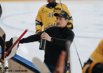C.G Photographie, Club National League, Colin Girard, Gellé Boris Chef Mat., HC Ajoie, HCA, HCA Vs HCL, NL, National League, PlayOut, RAIFFEISEN ARENA, Saison24-25, Staff, hockey