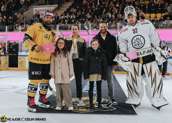 41 Bellemare Pierre-Edouard, Beutcher du match, C.G Photographie, Club National League, Colin Girard, HC Ajoie, HCA, HCA Vs HCL, Joueurs 1ERE, NL, National League, PlayOut, RAIFFEISEN ARENA, Saison 2024-25, Saison24-25, hockey
