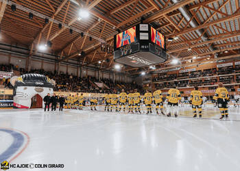 C.G Photographie, Club National League, Colin Girard, HC Ajoie, HCA, NL, National League, RAIFFEISEN ARENA, Saison24-25, avant match, hockey, intérieur patinoire