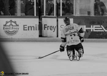 41 Bellemare Pierre-Edouard, C.G Photographie, Club National League, Colin Girard, Fin de match, HC Ajoie, HCA, Joueurs 1ERE, NL, National League, RAIFFEISEN ARENA, Saison 2024-25, Saison24-25, hockey