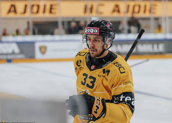 33 Friman Niklas, C.G Photographie, Club National League, Colin Girard, HC Ajoie, HCA, HCA Vs SCRJ, NL, National League, RAIFFEISEN ARENA, Saison25-26, hockey