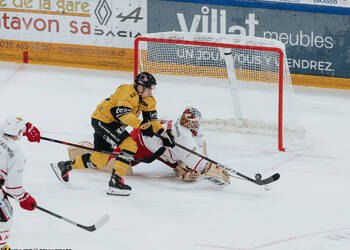 71 Mottet Kilian, C.G Photographie, Club National League, Colin Girard, HC Ajoie, HCA, HCA Vs SCRJ, NL, National League, RAIFFEISEN ARENA, Saison25-26, hockey, occasion manquée