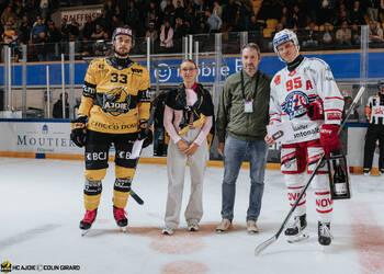 33 Friman Niklas, Beutcher du match, C.G Photographie, Club National League, Colin Girard, Fin de match, HC Ajoie, HCA, HCA Vs SCRJ, NL, National League, RAIFFEISEN ARENA, Saison25-26, hockey