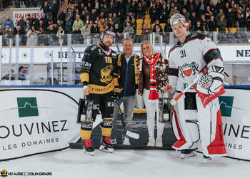 19 Wick Jeremy, C.G Photographie, Club National League, Colin Girard, Fin de match, HC Ajoie, HCA, NL, National League, RAIFFEISEN ARENA, Saison25-26, hockey, meilleurs joueurs