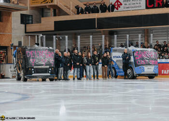 C.G Photographie, Club National League, Colin Girard, HC Ajoie, HCA, NL, National League, RAIFFEISEN ARENA, Saison25-26, hockey, hommage Sandra Girardin