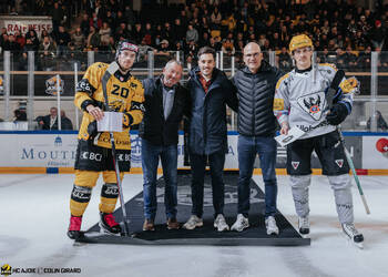 20 Cormier Cole, Beutcher du match, C.G Photographie, Club National League, Colin Girard, Fin de match, HC Ajoie, HCA, HCA Vs HCFG, NL, National League, RAIFFEISEN ARENA, Saison25-26, hockey