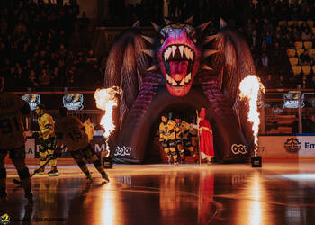 78 Sopa Kyen, C.G Photographie, Club National League, Colin Girard, HC Ajoie, HCA, HCA Vs HCFG, NL, National League, RAIFFEISEN ARENA, Saint-Nicolas, Saison 2025-26, Saison25-26, entrée joueurs, hockey