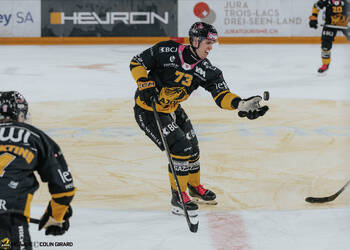 73 Cavalleri Christophe, C.G Photographie, Club National League, Colin Girard, HC Ajoie, HCA, HCA Vs SCLTigers, NL, National League, Puck, RAIFFEISEN ARENA, Saison 2025-26, Saison25-26, hockey