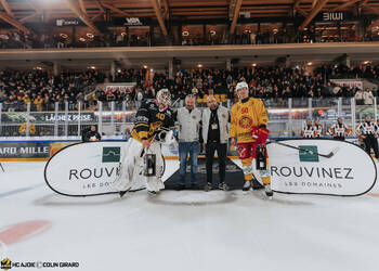 40 Ciaccio Damiano, C.G Photographie, Club National League, Colin Girard, Fin de match, Gardien, HC Ajoie, HCA, HCA Vs SCLTigers, NL, National League, RAIFFEISEN ARENA, Saison 2025-26, Saison25-26, hockey, meilleurs joueurs