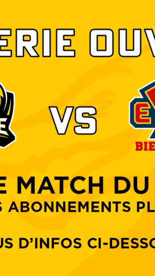 Ouverture de la billetterie en ligne