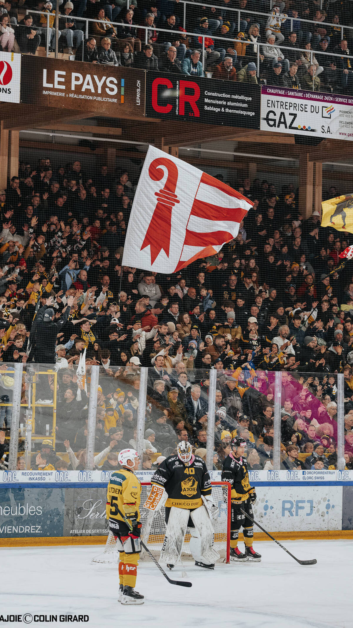 Ajoie s'incline sur le fil face à Berne