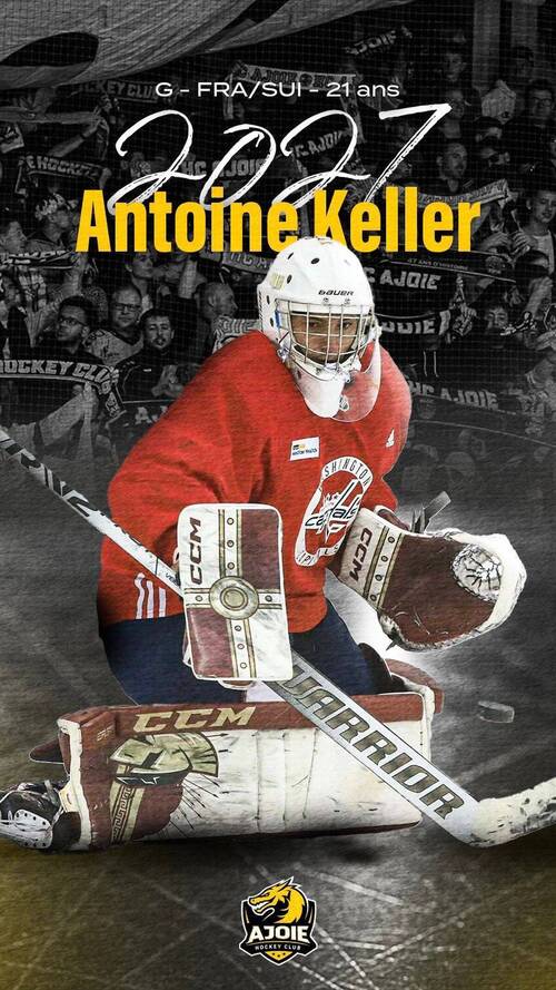 Un jeune gardien prometteur arrive à Porrentruy